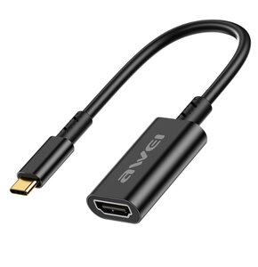 Adapter USB-C - HDMI AWEI CL-217T 0.2 m