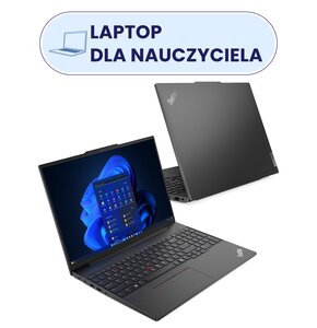 Laptop LENOVO ThinkPad E16 Gen 2 16" IPS R7-7735HS 16GB RAM 512GB SSD Windows 11 Professional
