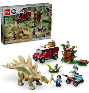 LEGO 76965 Jurassic World Dinomisje: odkrycie stegozaura