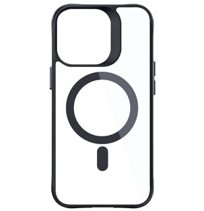 Etui 3MK Satin Armor MagCase do Apple iPhone 13 Pro Przezroczysto-czarny