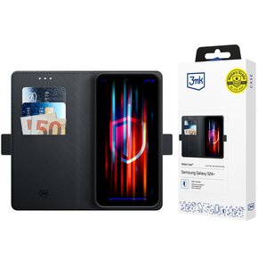 Etui 3MK Wallet Case do Samsung Galaxy S24+ Czarny