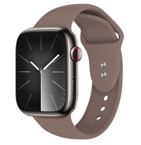 Pasek CRONG Liquid do Apple Watch (44/45/46/49mm) Brązowy