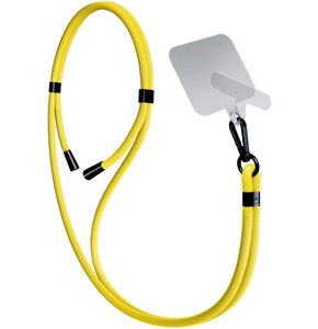 Smycz do telefonu 3MK EasyClip Żółty