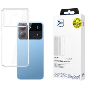 Etui 3MK Clear Case do ZTE Blade A73 Przezroczysty