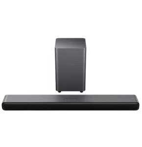 Soundbar TCL S55HE Czarny 2.1-kanałowy, Bezprzewodowy Subwoofer, Bluetooth, HDMI eARC, Dolby Atmos, DTS Virtual:X
