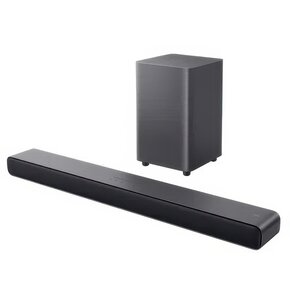 Soundbar TCL S55HE Czarny 2.1-kanałowy, Bezprzewodowy Subwoofer, Bluetooth, HDMI eARC, Dolby Atmos, DTS Virtual:X