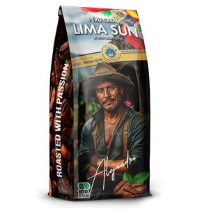 Kawa ziarnista BLUE ORCA COFFEE Peru Lima Sun Crema Farmers 1 kg