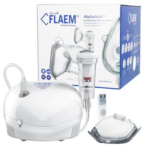 Inhalator nebulizator pneumatyczno-tłokowy FLAEM RF9 New Alphaneb 4.0