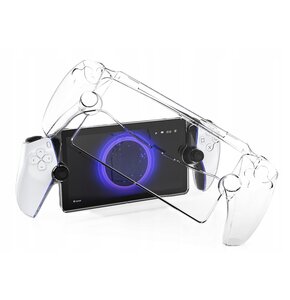 Etui JYS P5187 do Sony PlayStation Portal Przezroczysty