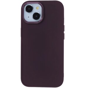 Etui TECTO SHIELD Satin Elegant do Apple iPhone 15 Plus Burgundowy