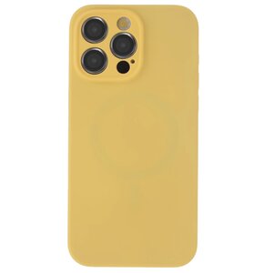 Etui TECTO SHIELD Soft Touch Mag do Apple iPhone 15 Pro Max Żółty