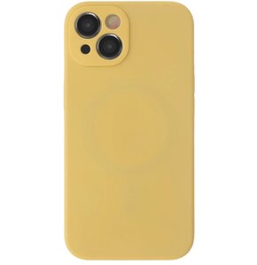 Etui TECTO SHIELD Soft Touch Mag do Apple iPhone 15 Plus Żółty