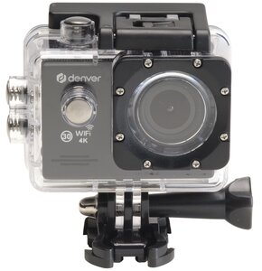 Kamera sportowa DENVER ACK-8064 4K Wi-Fi, filmy 4K 30FPS, czas pracy 3,3h, wodoodporna obudowa, zoom cyfrowy x4