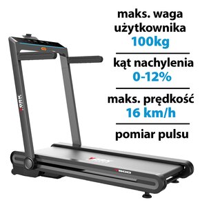Bieżnia elektryczna YORK FITNESS T500 1470W 16 km/h