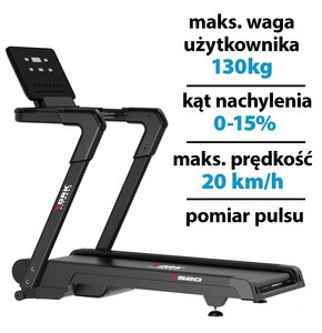 Bieżnia elektryczna YORK FITNESS T520 1839W 20 km/h