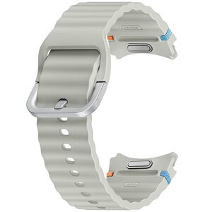 Pasek SAMSUNG Sport Band do Galaxy Watch 4/5/6/7 (20mm) Srebrny