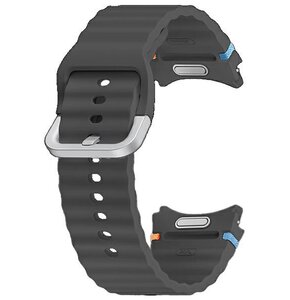 Pasek SAMSUNG Sport Band do Galaxy Watch 4/5/6/7 (20mm) M/L Szary