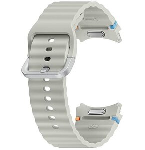 Pasek SAMSUNG Sport Band do Galaxy Watch 4/5/6/7 (20mm) Srebrny