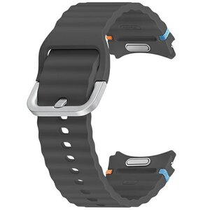 Pasek SAMSUNG Sport Band do Galaxy Watch 4/5/6/7 (20mm) S/M Szary