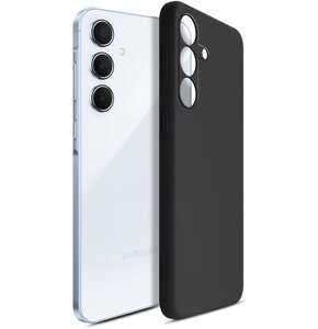 Etui 3MK Silicone Case do Samsung Galaxy A55 5G Czarny