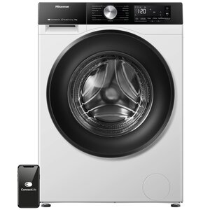 Pralka HISENSE WF3S8045BW3PL Seria 3S 8kg 1400 obr Autodozowanie Wi-Fi ConnectLife Smart Wizzard Programy z parą