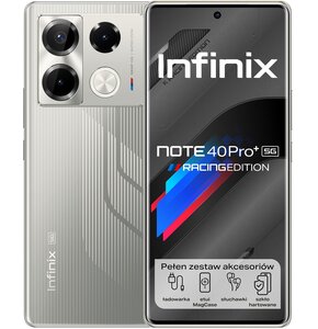 Smartfon INFINIX Note 40 Pro+ 5G 12/256GB 6.78" 120Hz Szary