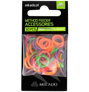 Gumki do pelletu MIKADO Method Feeder Extra Heavy AMF11-EHC-5 5 mm (50 szt.)