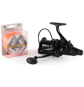 Kołowrotek wędkarski MIKADO M-KA FR Carp 8005 + Żyłka Dreamline Carp 0.38 mm / 600 m