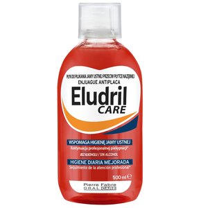 Płyn do płukania jamy ustnej ELUDRIL Care Anti-plaque 500 ml