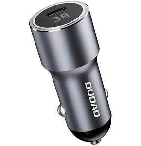Ładowarka samochodowa DUDAO R14 30W PD Srebrny