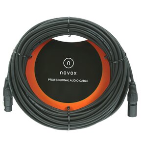 Kabel NOVOX XLR męski - XLR żeński 10 m