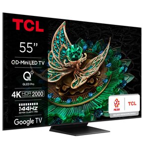 Telewizor TCL 55MQLED85 55" MINILED 4K 144Hz Google TV Dolby Vision Dolby Atmos HDMI 2.1