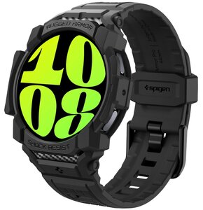 Pasek SPIGEN Rugged Armor Pro do Samsung Galaxy Watch 7 (44mm) Czarny