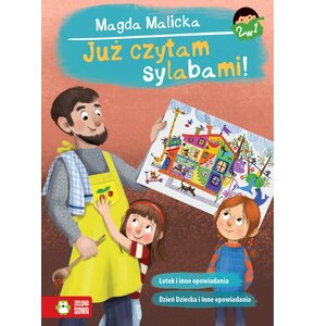 Książka Już czytam sylabami 2w1 Lotek Dzień Dziecka i inne opowiadania Magda Malicka (miękka okładka)