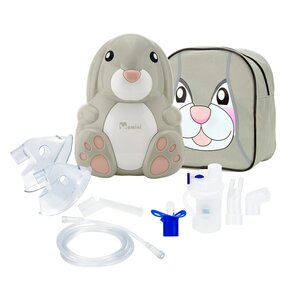 Nebulizator pneumatyczno-tłokowy Momini NebuBunny