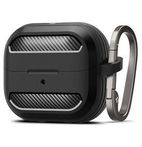 Etui na słuchawki SPIGEN Rugged Armor do Samsung Galaxy Buds 3/3 Pro Czarny