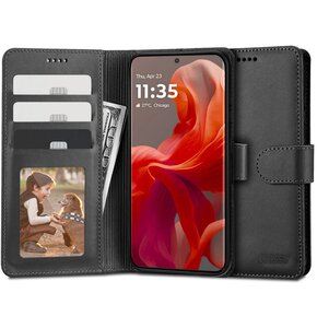 Etui TECH-PROTECT Wallet do Motorola Moto G85 5G Czarny