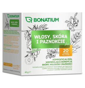 Herbata BONATIUM Włosy skóra i paznokcie Fix (20 sztuk)