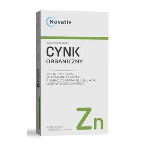 Cynk NOVATIV Organiczny (60 kapsułek)