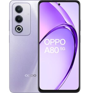 Smartfon OPPO A80 5G 8/256 6.67" 120Hz Fioletowy