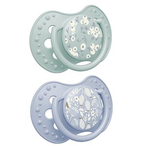 Smoczek LOVI Blossom Blue 22/922Boy 3-6 m (2 sztuki)