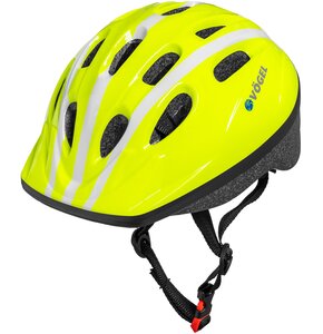 Kask rowerowy VÖGEL VKA-910MTS Limonkowy dla Dzieci (rozmiar S)