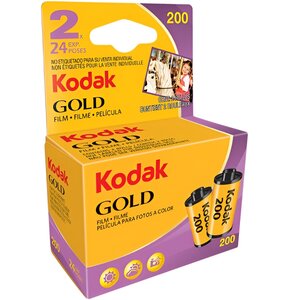 Klisza do aparatu KODAK 135 Gold 200 (2 x 24 zdjęć)