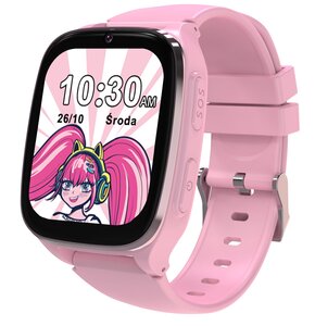 Smartwatch KIANO Watch KID Princess 4G LTE Różowy