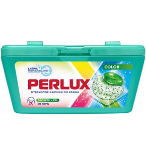 Kapsułki do prania PERLUX Color - 20 szt.