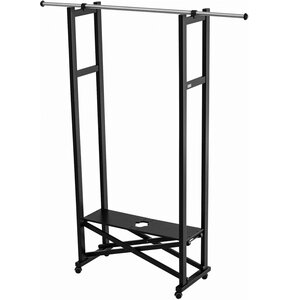 Stojak na ubrania ARREDAMENTI Elios 37 x 78 cm Czarny