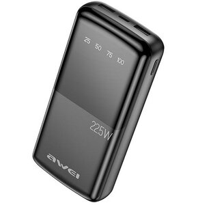 Powerbank AWEI P13K Digital Display 20000mAh 22.5W Czarny