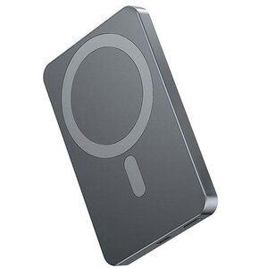 Powerbank indukcyjny AWEI MagSafe P112K 5000mAh 15W Szary