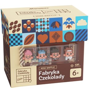 Klocki elastyczne MARIOINEX Mini Waffle Wedel Fabryka Czekolady 906354