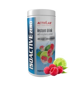 Izotonik ACTIVLAB Isoactive Zero Malina z limonką (225 g)